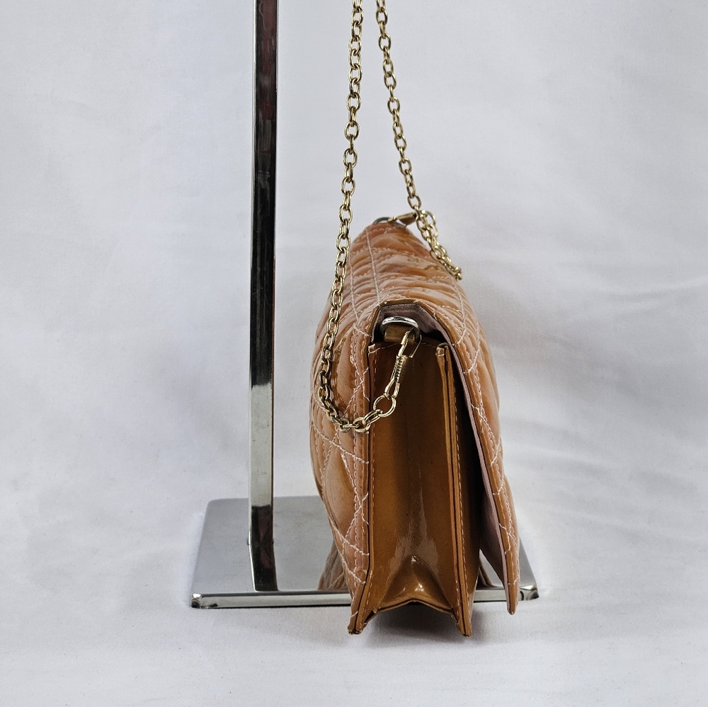 DIOR Patent Cannage Lady Dior Convertible Clutch - Picture 3 of 9